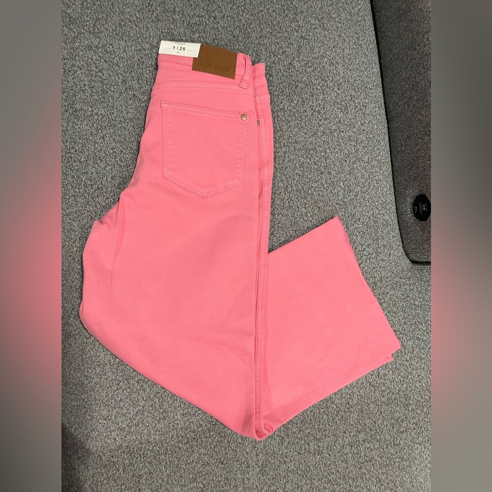 New Judy Blue Wide Leg  Crop